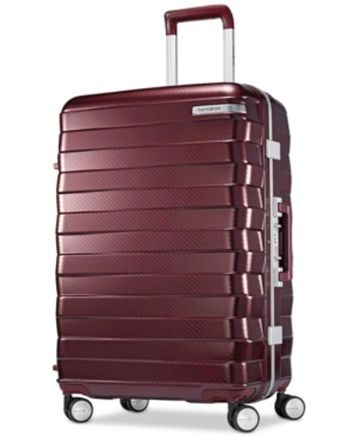 Shop Samsonite Closeout!  Framelock 25" Spinner Suitcase In Cordovan