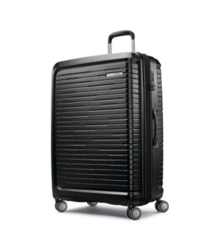 Shop Samsonite Silhouette 16 29" Hardside Expandable Spinner Suitcase In Obsidian Black