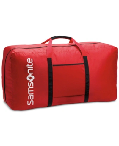 Shop Samsonite Tote-a-ton 33" Duffel Bag In Red