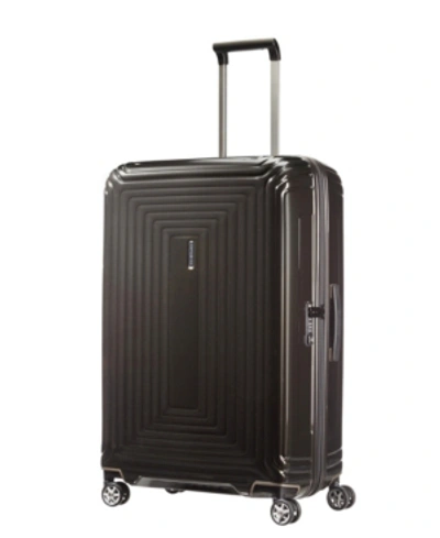 Shop Samsonite Closeout!  Neopulse 28" Hardside Spinner Suitcase In Metallic Black