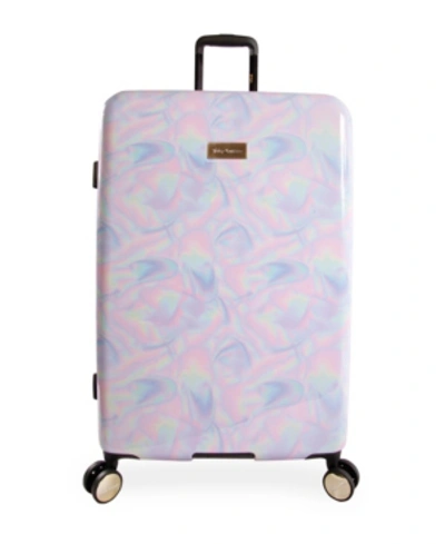 Shop Juicy Couture Belinda 29" Spinner Luggage In Holographic