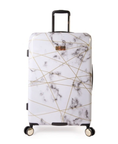 Shop Juicy Couture Vivian 29" Hardside Spinner Luggage In Marble Web