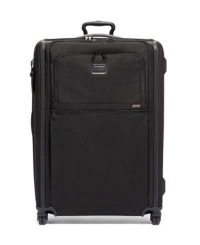 Shop Tumi Alpha 3 Extended Trip Expandable 4 Wheeled Packing Case In Black