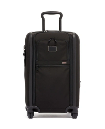 Shop Tumi Alpha 3 International Expandable 4 Wheeled Carry-on Spinner Suitcase In Black