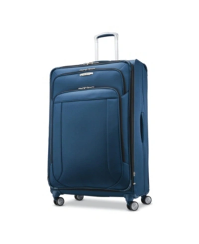 Shop Samsonite Closeout!  Lite-air Dlx 29" Expandable Spinner Suitcase, Created For Macy's In Mediterranean Blue