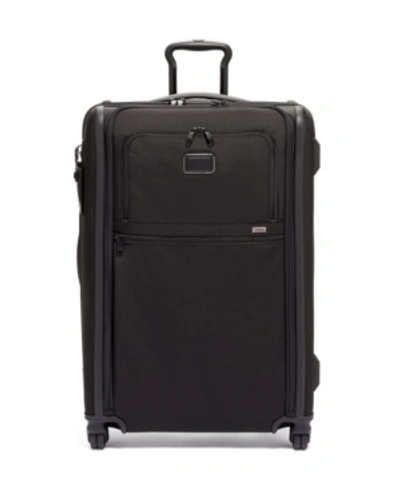 Shop Tumi Alpha 3 Medium Trip Expandable 4 Wheeled Packing Case In Black