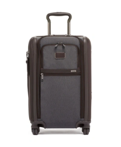 Shop Tumi Alpha 3 International Expandable 4 Wheeled Carry-on Spinner Suitcase In Anthracite