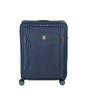 blue medium suitcase