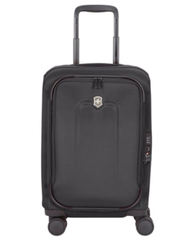 Shop Victorinox Swiss Army Nova Frequent Flyer Softside 22" Carry-on Luggage In Black