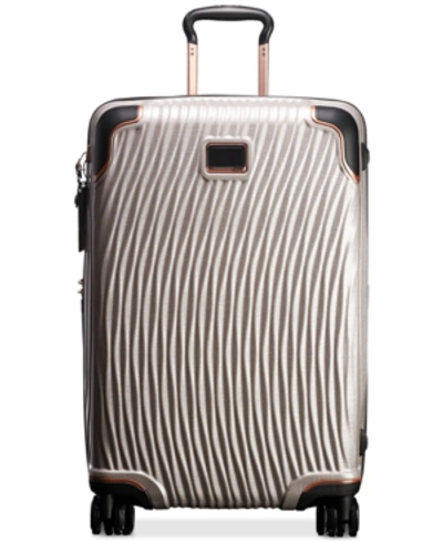 Shop Tumi Latitude 26" Short-trip Spinner Suitcase In Blush