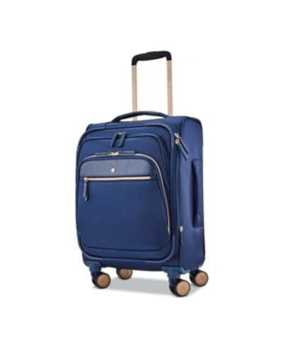 Shop Samsonite Mobile Solution 19" Softside Carry-on Spinner In Navy