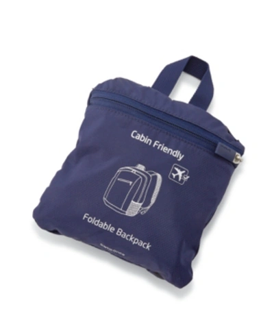 Shop Samsonite Foldaway Backpack In Evening Blue