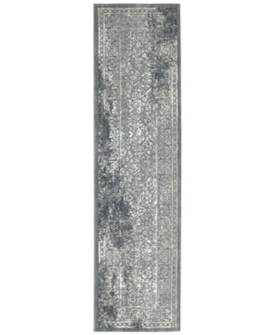 Karastan Euphoria Ayr 2'4" X 7'10" Runner Rug In Willow