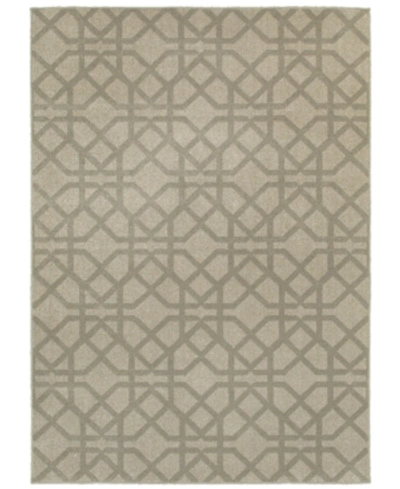 Shop Oriental Weavers Highlands 6638e Gray/beige 3'10" X 5'5" Area Rug In Grey/beige