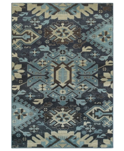 Shop Oriental Weavers Closeout!  Linden 4302a 6'7" X 9'6" Area Rug In Blue