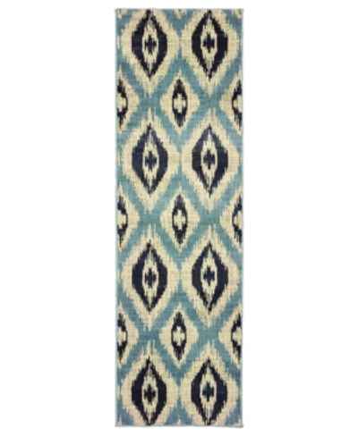 Shop Oriental Weavers Closeout!  Linden 7825c 2'3" X 7'6" Runner Area Rug In Blue