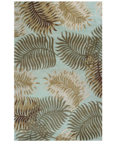 Shop Kas Havana Fern View 5' X 8' Area Rug In 2623 Rust