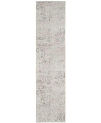 Shop Safavieh Princeton Beige And Grey 2' X 10' Runner Area Rug In Grey/beige
