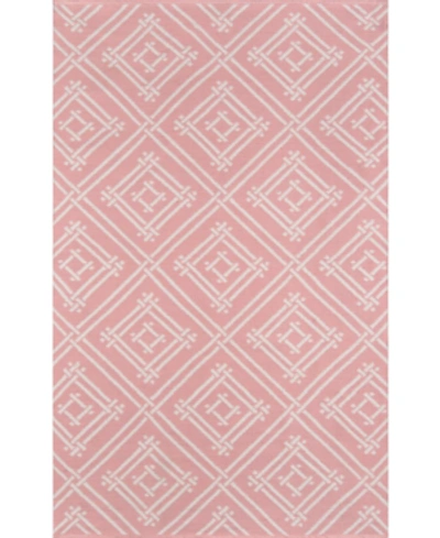 Shop Madcap Cottage Palm Beach Everglades Club 8'6" X 11'6" Indoor/outdoor Area Rug In Pink