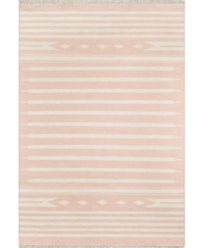 Shop Erin Gates Thompson Tho-1 Billings Denim 2'3" X 8' Runner Area Rug In Pink