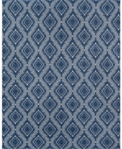 Erin Gates Easton Eas-1 Machine-washable Pleasant Navy 5' X 7'6" Area Rug In Navy