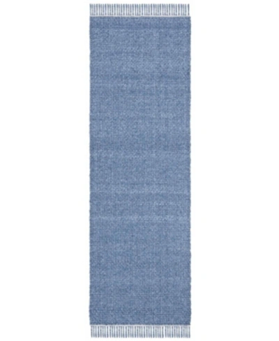 Ralph Lauren Amalie Lrl6350a Blue 2'6" X 8' Runner Area Rug In Blue
