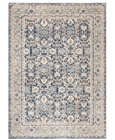 Ralph Lauren Warwick Lrl1310a Navy 4' X 6' Area Rug In Navy