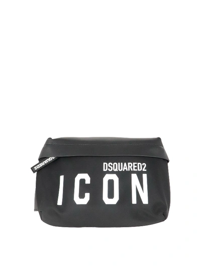 Shop Dsquared2 Icon Belt Bag In Black