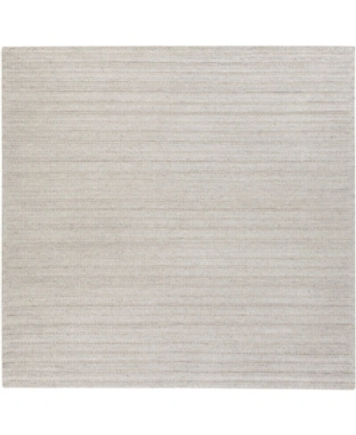 Surya Kindred Kdd-3001 Silver 8' X 8' Square Area Rug In Silver