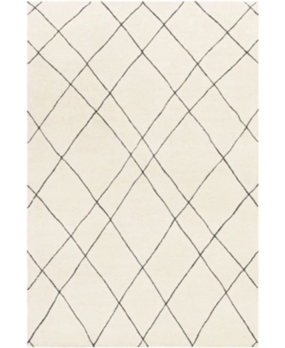 Surya Sinop Snp-2304 Black 4' X 6' Area Rug In Black