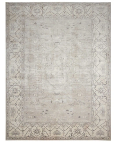 Nourison Aldora Ald01 Silver 7'9" X 9'9" Area Rug In Silver