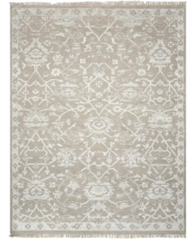 Nourison Elan Eln05 Gray 5'6" X 8' Area Rug In Gray