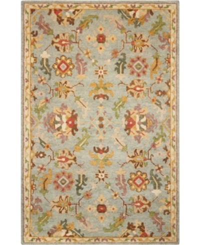Nourison Tahoe Ta13 Teal 7'9" X 9'9" Area Rug In Teal