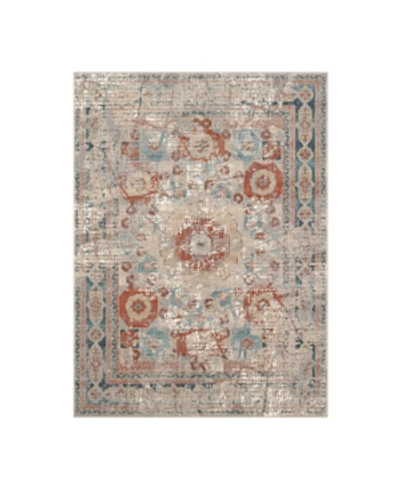 Karastan Soiree Cristales Mushroom 5'3" X 7'10" Area Rug In Mushroom