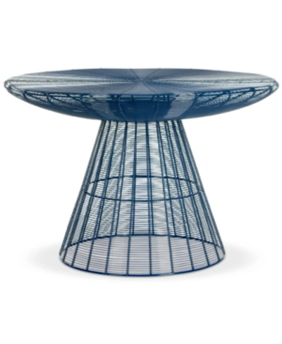 Safavieh Reginald Wire Coffee Table In Blue