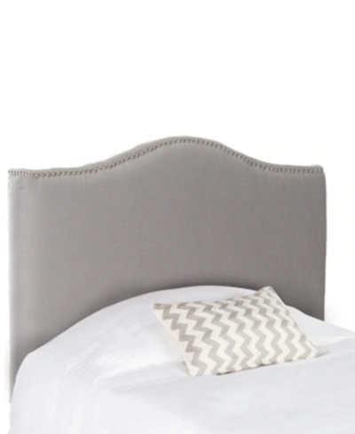 Shop Safavieh Galien Twin Winged Headboard In Grey