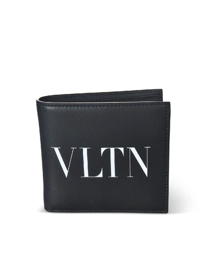 Shop Valentino Vltn Wallet In Black