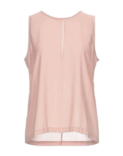 Shop Hope Tops In Pale Pink