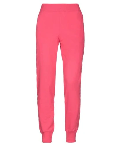 Shop Moschino Woman Pants Fuchsia Size 4 Cotton In Pink