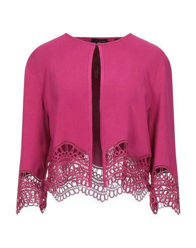 Shop Ted Baker Cardigans In Fuchsia