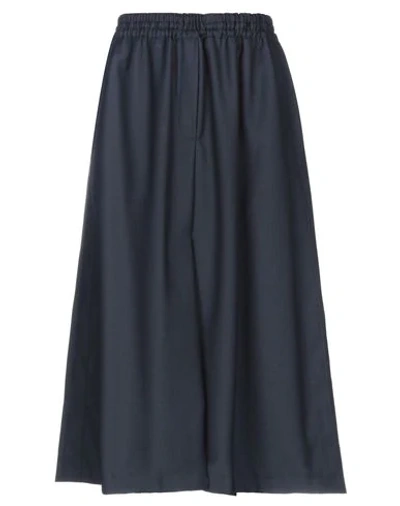 Shop Wood Wood 3/4 Length Skirts In Dark Blue