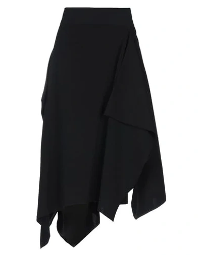 Shop High By Claire Campbell Midi Skirts In Black