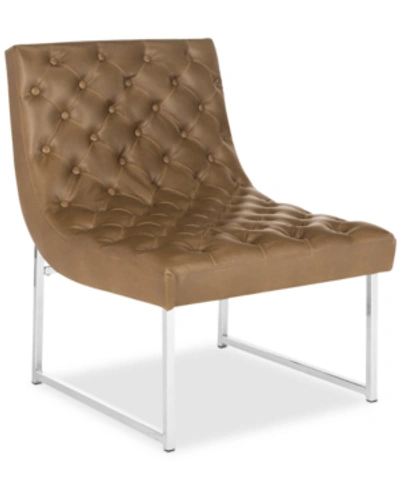 Safavieh Dacie Accent Chair In Antique Taupe