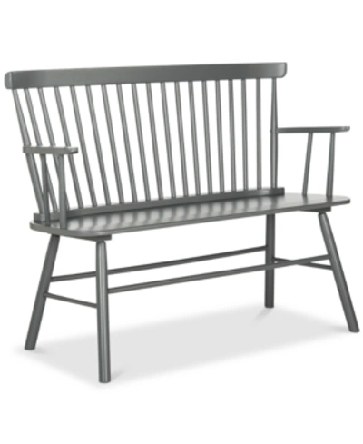 Safavieh Addison Spindleback Settee In Grey