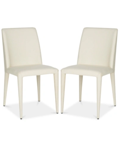 Safavieh Erin Set Of 2 Dining Chairs In Beige