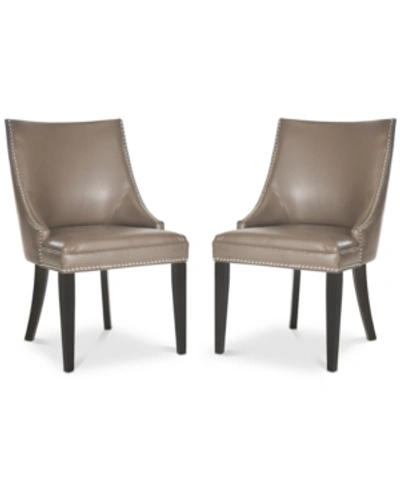 Safavieh Haldi Side Chair (set Of 2) In Clay