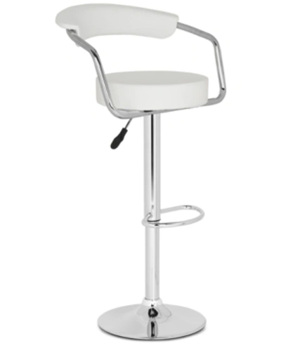 Safavieh Almeria Bar Stool In White