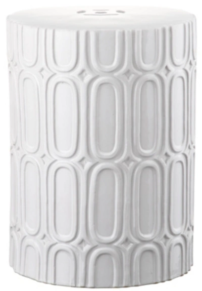 Shop Safavieh Melody Garden Stool In White