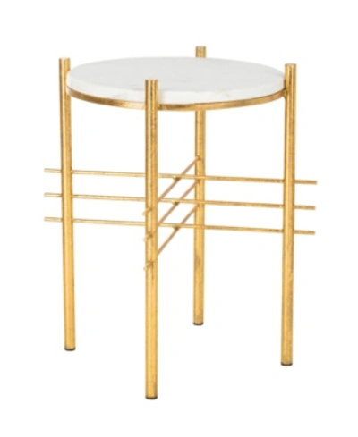 Safavieh Jenesis Accent Table In White