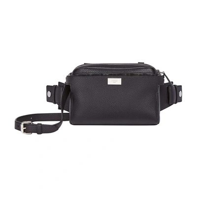 Shop Fendi Belt Bag In Noir